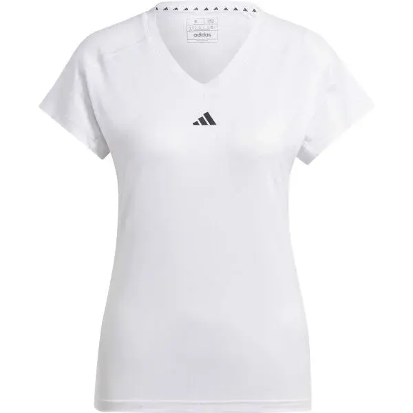 adidas AEROREADY TRAIN ESSENTIALS MINIMAL T-SHIRT Dámske športové tričko, biela, veľkosť