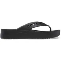 Crocs BAYA PLATFORM FLIP Dámske žabky, čierna, veľkosť 41/42