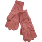 GAP CABLE Dievčenské rukavice, ružová, veľkosť