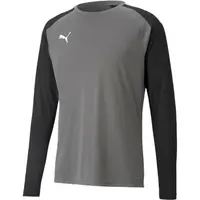 Puma TEAMPACER JERSEY TEE Pánske futbalové tričko, sivá, veľkosť