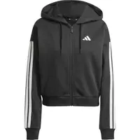 adidas ESSENTIALS 3-STRIPES FRENCH TERRY Pánska mikina, čierna, veľkosť
