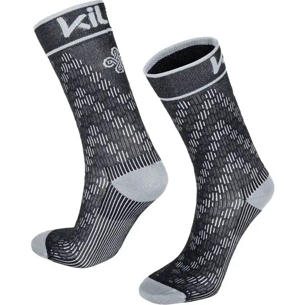 KILPI CYCLER Unisex cyklistické ponožky, čierna, veľkosť