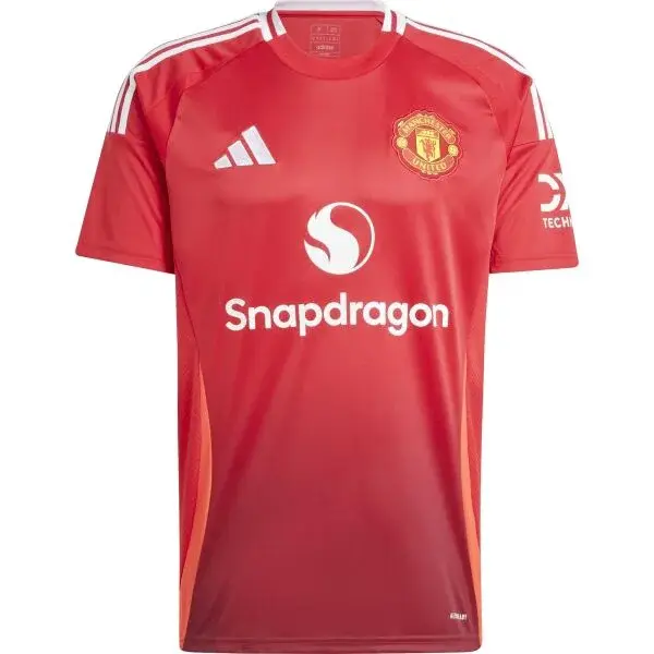adidas MANCHESTER UNITED FC HOME JERSEY Pánsky futbalový dres, červená, veľkosť