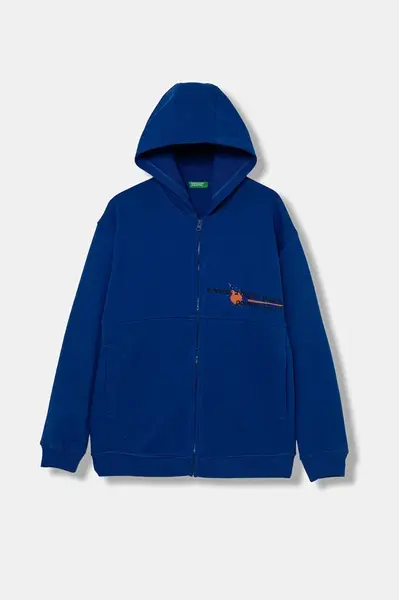 Detská bavlnená mikina United Colors of Benetton