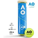 Dunlop AUSTRALIAN OPEN Tenisové loptičky, žltá, veľkosť