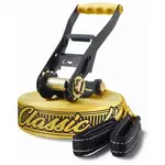 GIBBON CLASSICLINE Slackline set, žltá, veľkosť