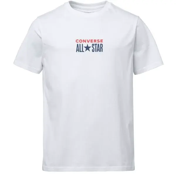 Converse CTAS TAG TEE Pánske tričko, biela, veľkosť