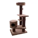 Flamingo Škrabadlo strom Khan Brown | Škrabadlo pro kočky