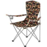 HIGHLANDER MORAY Skladacia stolička s opierkami, mix, veľkosť