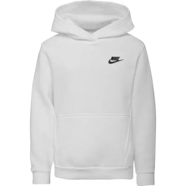 Nike SPORTSWEAR Detská mikina, biela, veľkosť