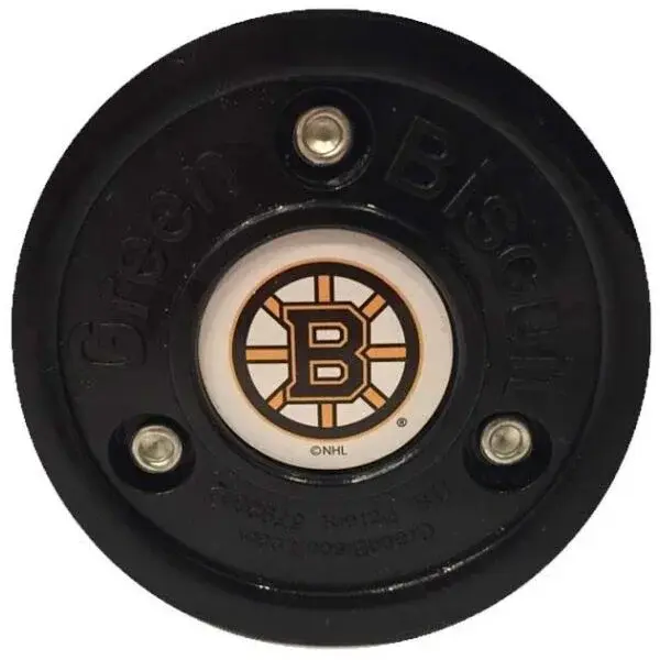 Green Biscuit BOSTON BRUINS NHL Puk, černá, velikost