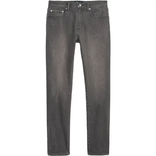 GAP V-SLIM Pánske džínsy, tmavo sivá, veľkosť