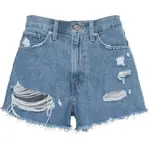 Levi's&reg; HIGH WAISTED MOM SHORT Dámske džínsové kraťasy, svetlomodrá, veľkosť