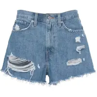 Levi's&reg; HIGH WAISTED MOM SHORT Dámske džínsové kraťasy, svetlomodrá, veľkosť