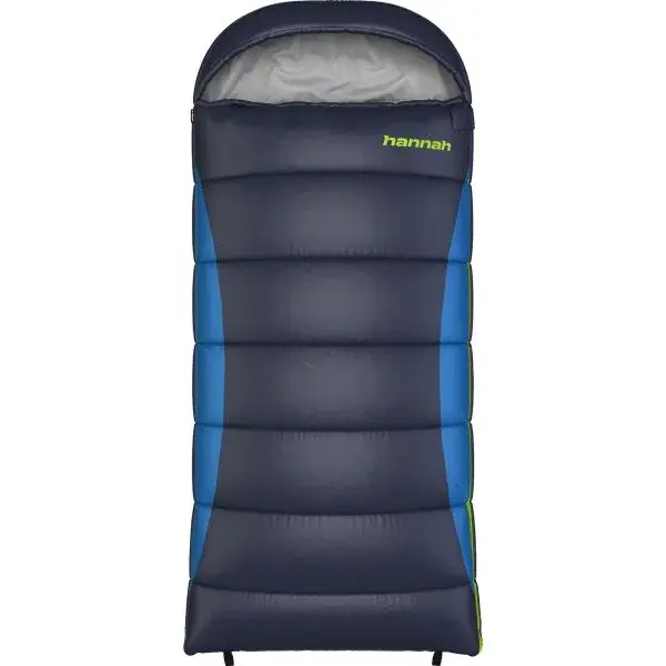 Hannah NOMAD JR Detský dekový spací vak, tmavo modrá, veľkosť 165 cm - ľavy zips