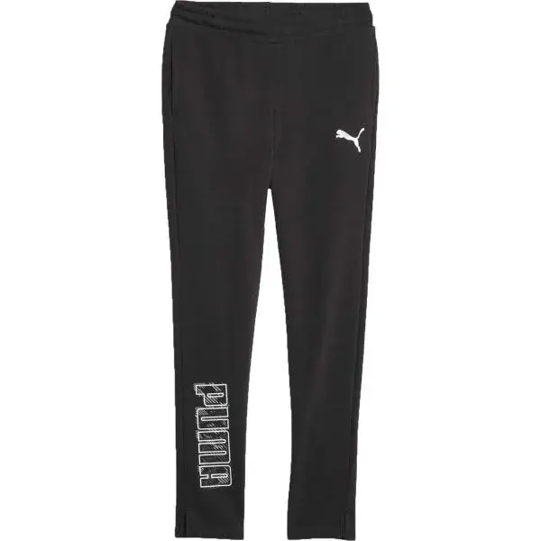 Puma ACTIVE SPORTS PANTS Detské tepláky, čierna, veľkosť