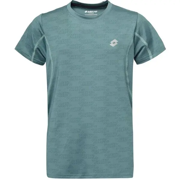 Lotto AZAR Chlapčenské športové tričko, tmavo zelená, veľkosť 164-170