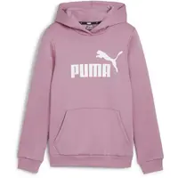 Puma ESS LOGO HOODIE FL G Dievčenská mikina, ružová, veľkosť