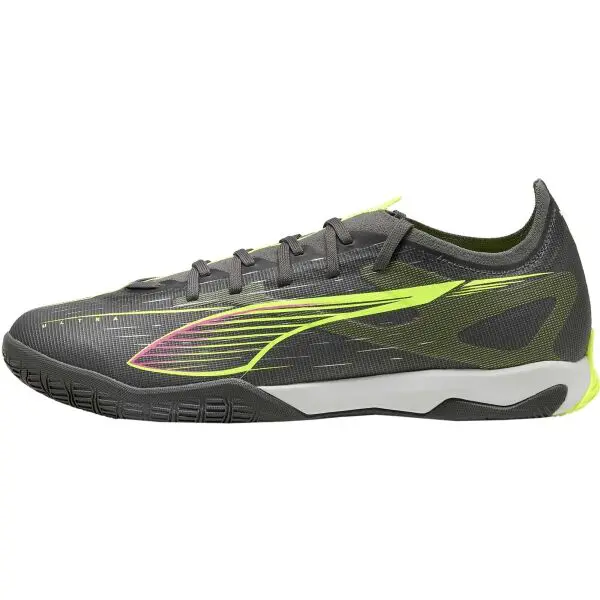 Puma ULTRA 5 MATCH IT Pánska halová obuv, tmavo sivá, veľkosť 45