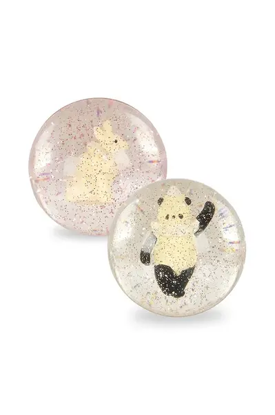 Gumové míčky Konges Sløjd BOUNCING BALL SETS 2-pack