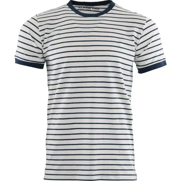 ALPINE PRO BEW Pánske tričko, biela, veľkosť