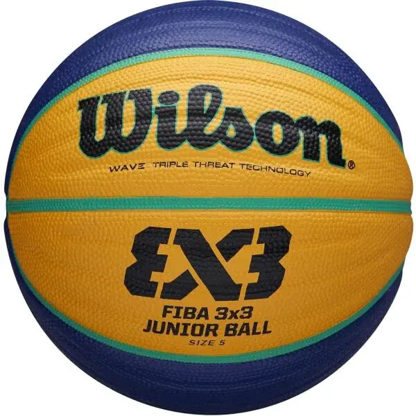 Wilson FIBA 3X3 JUNIOR Juniorská basketbalová lopta, žltá, veľkosť
