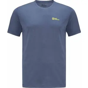 Jack Wolfskin VONNAN S/S T M Pánske tričko, modrá, veľkosť
