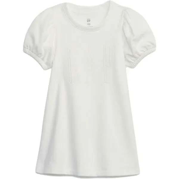 GAP BABY Dievčenské šaty, biela, veľkosť 4Y