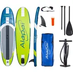 Alapai SAILOR 285 Nafukovací jednovrstvový paddleboard, svetlo zelená, veľkosť
