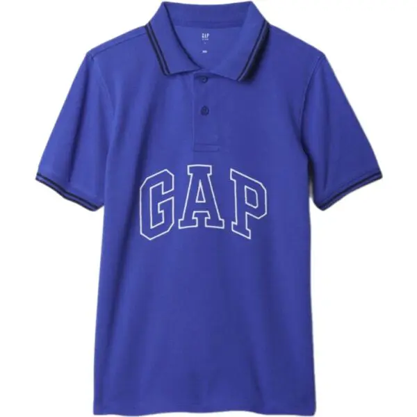GAP FRAN LOGO POLO Detské tričko, modrá, veľkosť