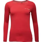 TRIMM BRAVE LADY Dámske tričko s dlhým rukávom, červená, veľkosť