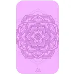 YOGGYS NON-SLIP YOGA MAT SMALL MANDALA Podložka na jogu malá, fialová, veľkosť