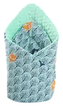 Medi Partners Double-Sided Baby Wrap Cotton + Minky
