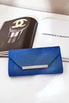 marka niezdefiniowana Elegantná Kabelka S Leskom Modrá Remiala