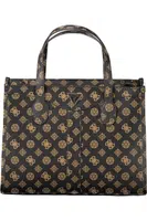 GUESS JEANS WOMEN'S BAG BROWN