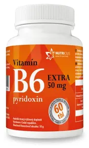 Nutricius Vitamín B6 EXTRA - pyridoxin 50 mg 60 tablet