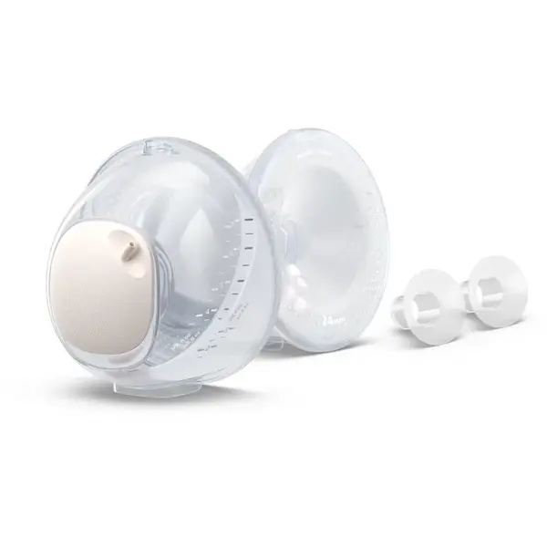 Philips Avent Hands-Free Premium Plus SCF439/01 sběrače mateřského mléka 2 ks