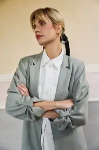 Marisse Women's Jacket L-Mr-4617 Olive