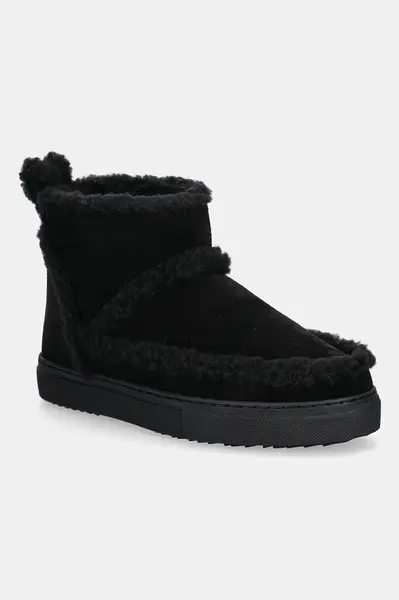 Dětské sněhule Inuikii CLASSIC SHEARLING černá barva, 3001.001.0041