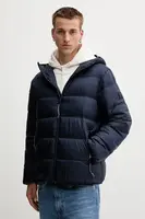 Bunda Tommy Jeans tmavomodrá barva, zimní, DM0DM22044