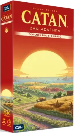 Catan - doplněk pro 5-6 (redesign 2025)