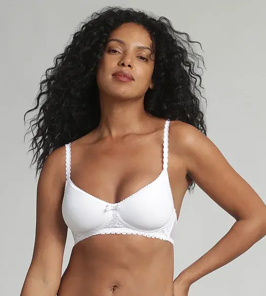 PLAYTEX WIREFREE PADDED BRA - Women's underwire bra - white