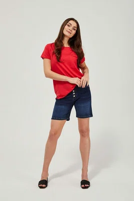 Marisse Denim Shorts L-Sh-3104 Blue