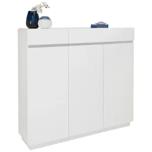 Xora BOTNÍK, bílá, 135/123/35 cm