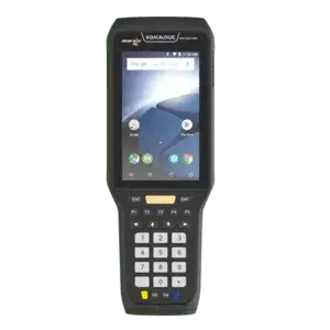 Datalogic Skorpio X5, 1D, imager, Func. Num., Gun, BT, Wi-Fi, NFC, Android, GMS, ext. bat.