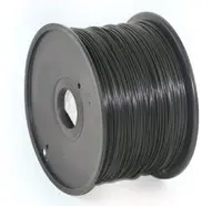 Gembird 3DP-PLA1.75-01-BK, 3D filament, PLA, 1,75mm, 1000g, Černý (Black)