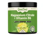 GreenFood Nutrition Magnesium Citrate + Vitamin B6 juicy lemon 150 g