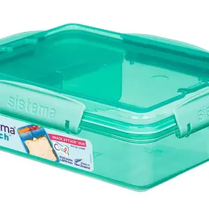 Sistema Lunch krabička se 2 přihrádkami 975 ml mix