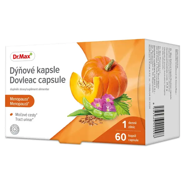 Dr. Max Dýňové kapsle 60 kapslí