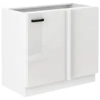 Kuchyňská skříňka MIA bílý lesk/bílá 105 nd 1f bb